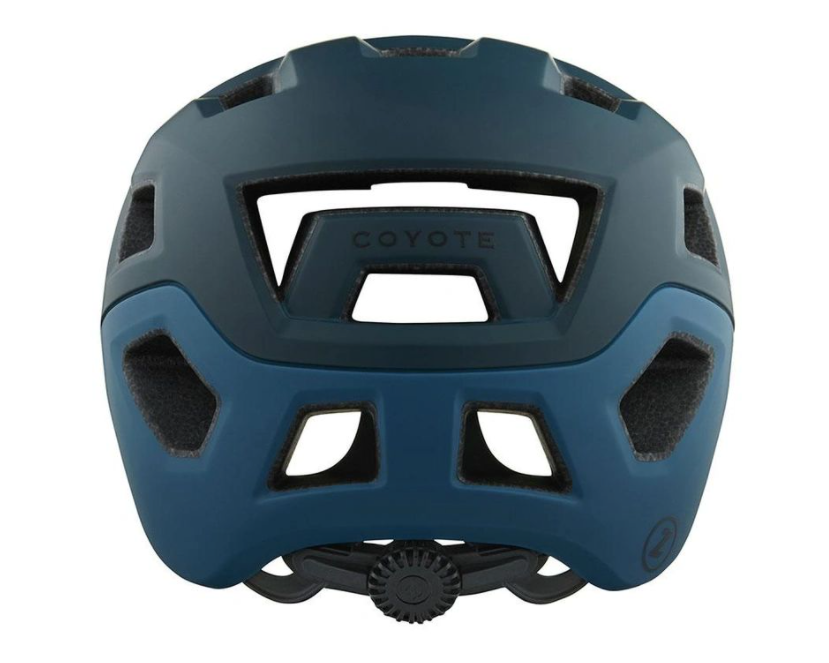 CASCO MTB COYOTE AZUL OSCURO MATE