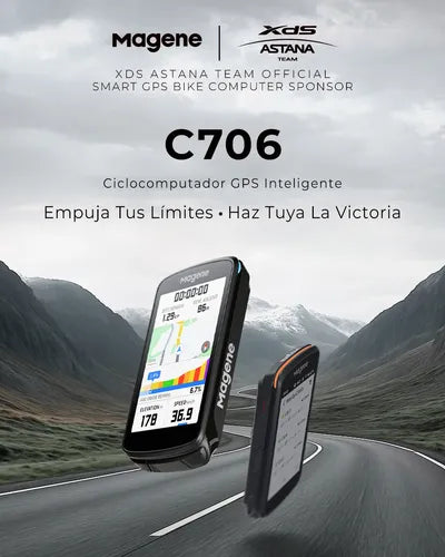 Ciclocomputador Magene C706