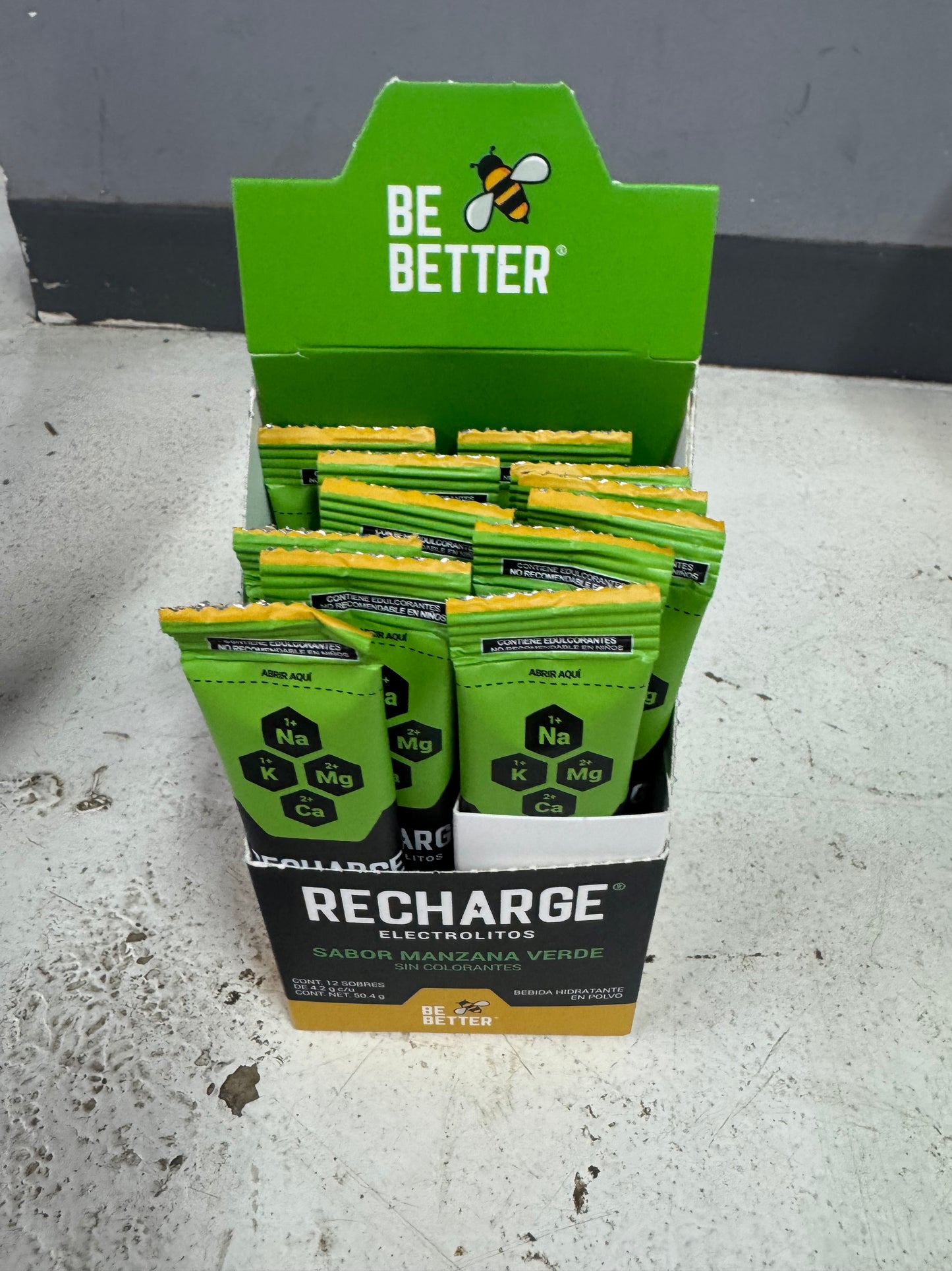 Stick Recharge sabor Manzana Verde
