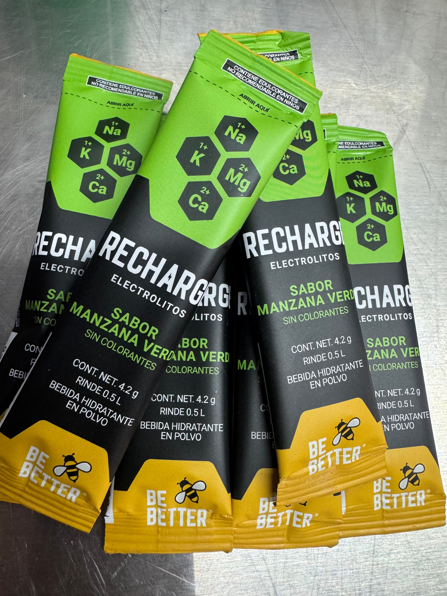 Stick Recharge sabor Manzana Verde