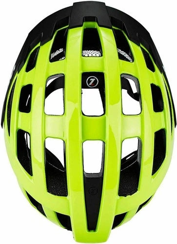 CASCO MTB COMPACT AMARILLO FOSFORESCENTE UNI