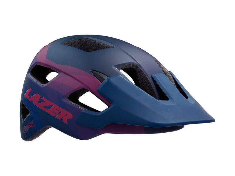 CASCO MTB CHIRU AZUL ROSA MATE
