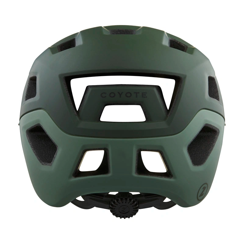 CASCO MTB COYOTE VERDE OSCURO MATE
