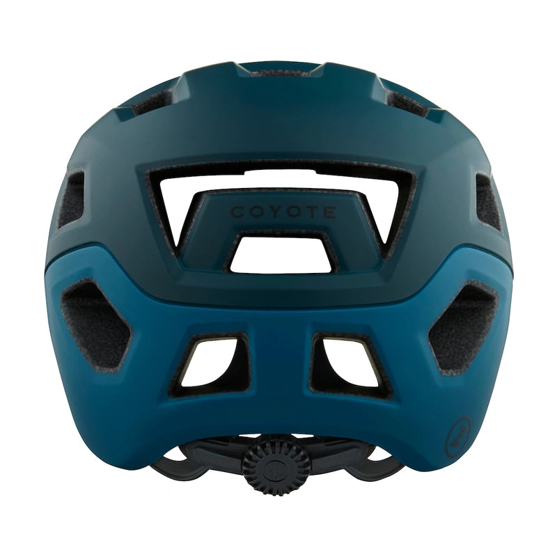 CASCO MTB COYOTE AZUL ACERO MATE TALLA M