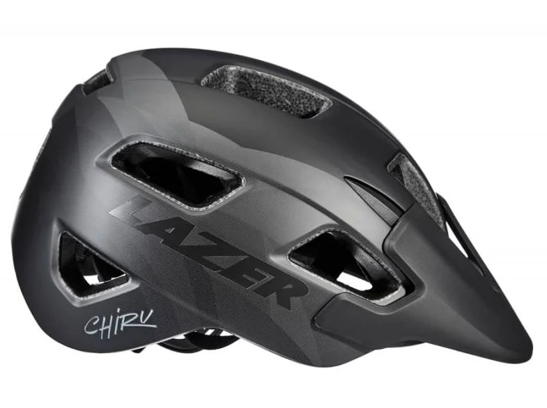 CASCO MTB CHIRU MATE NEGRO GRIS TALLA S