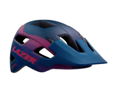 CASCO MTB CHIRU AZUL ROSA MATE