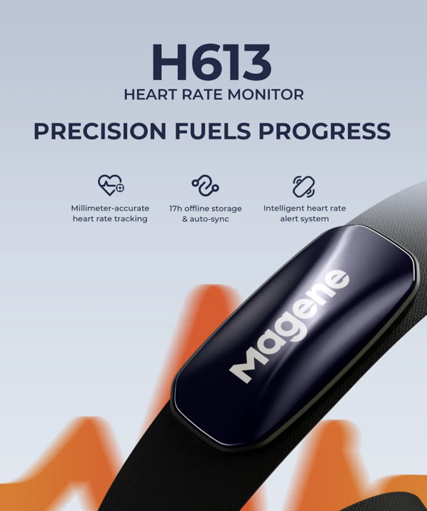 Banda de Frecuencia Cardiaca Magene H613
