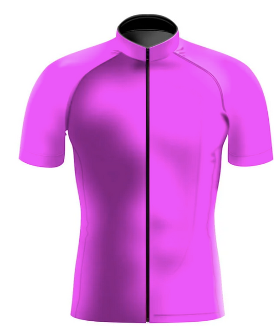Jersey de ciclismo estándar rosa Hombre Talla M
