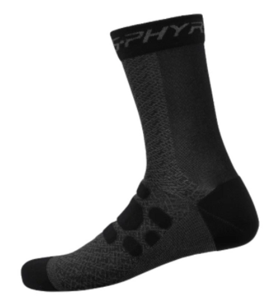 CALCETAS SHIMANO CANO ALTO NEGRO TALLA L (41-44)