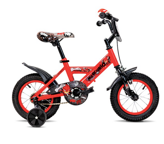 BICICLETA MERCURIO BRONCCO 12 COLOR ROJO 1V ACERO