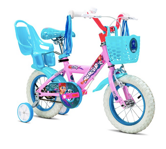 BICICLETA MERCURIO CUTY 12 COLOR ROSA 1V ACERO