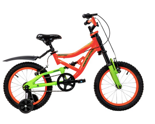 BICICLETA MERCURIO DS KAIZER 16 COLOR NARANJA 1V ACERO