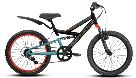 BICICLETA MERCURIO DS ZTX 20 COLOR NEGRO 7 VELOCIDAD ACERO