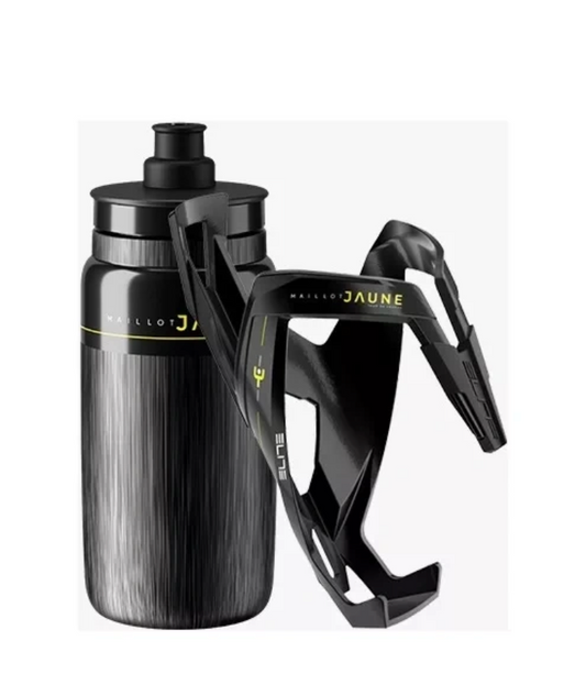 KIT CUSTOM RACE PLUS NEGRO MAILLOT JAUNE FLY TEX