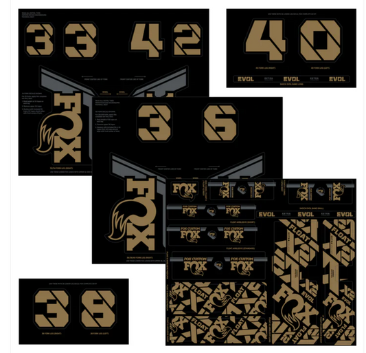 Fox Custom Decal Kit 2021