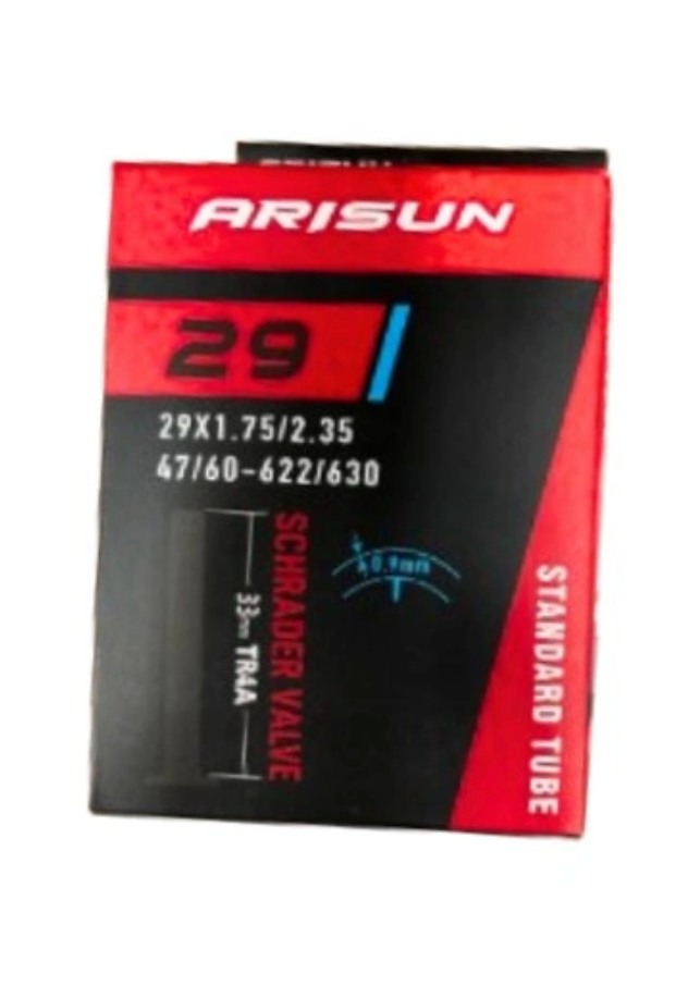 CAMARA MTB ARISUN 29X1.75.2.35 VALVULA AMERICANA 33MM