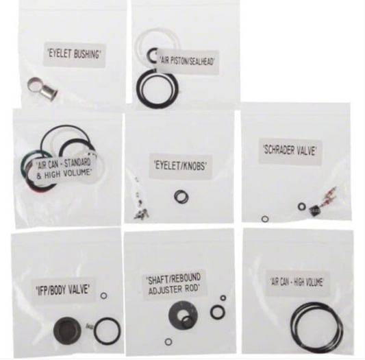 Kit de Servicio Completo RockShox Monarch B1 (RL) · C1 (R/RT/RT3) · D1 (RT3)