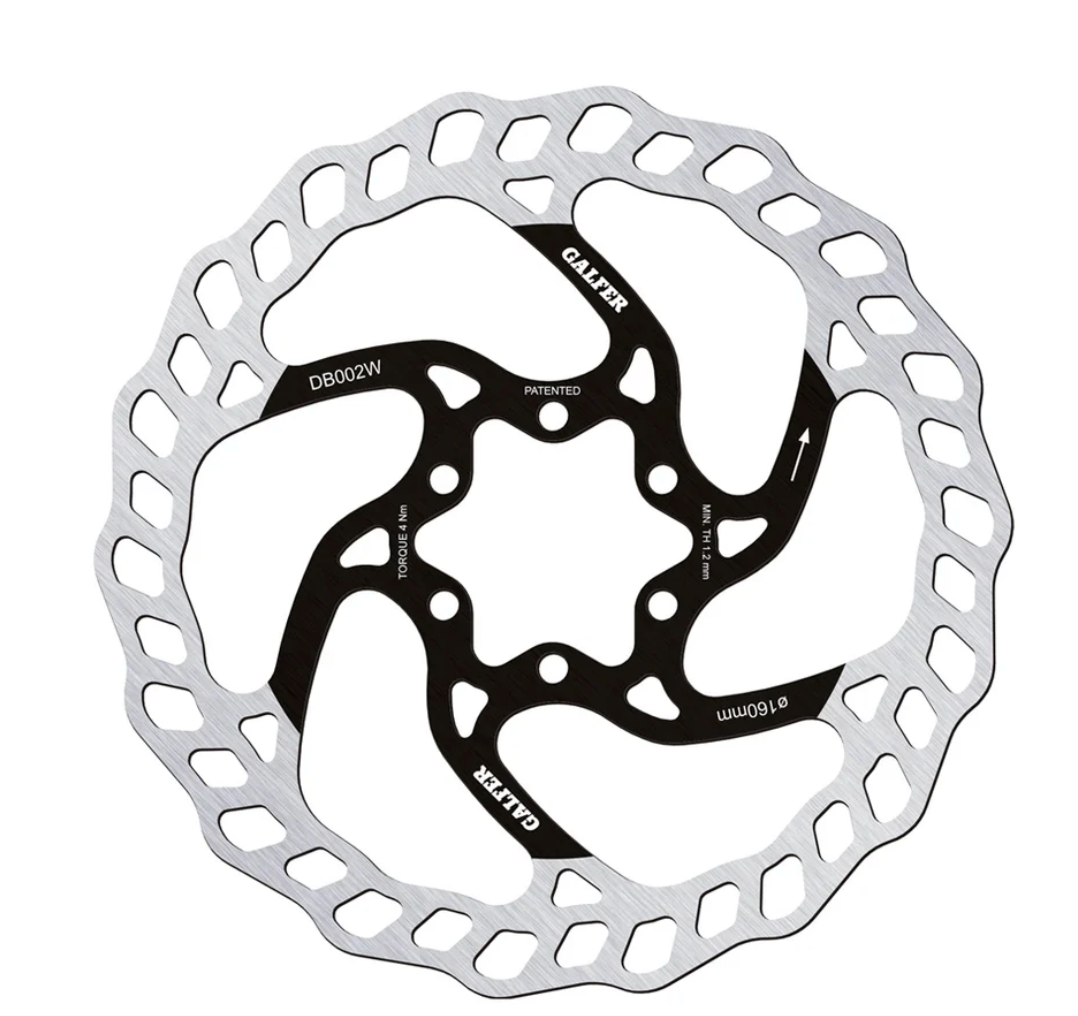 Rotor GALFER Wave 160 x 1.8mm