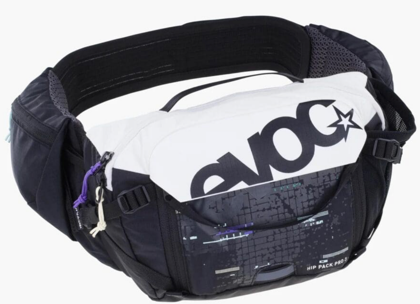 Cangurera EVOC Hip Pack Pro 3 + bolsa de hidratacion 1.5LT Multicolour