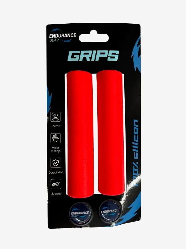 PUÑOS ENDURANCE GEAR GRIPS ROJO