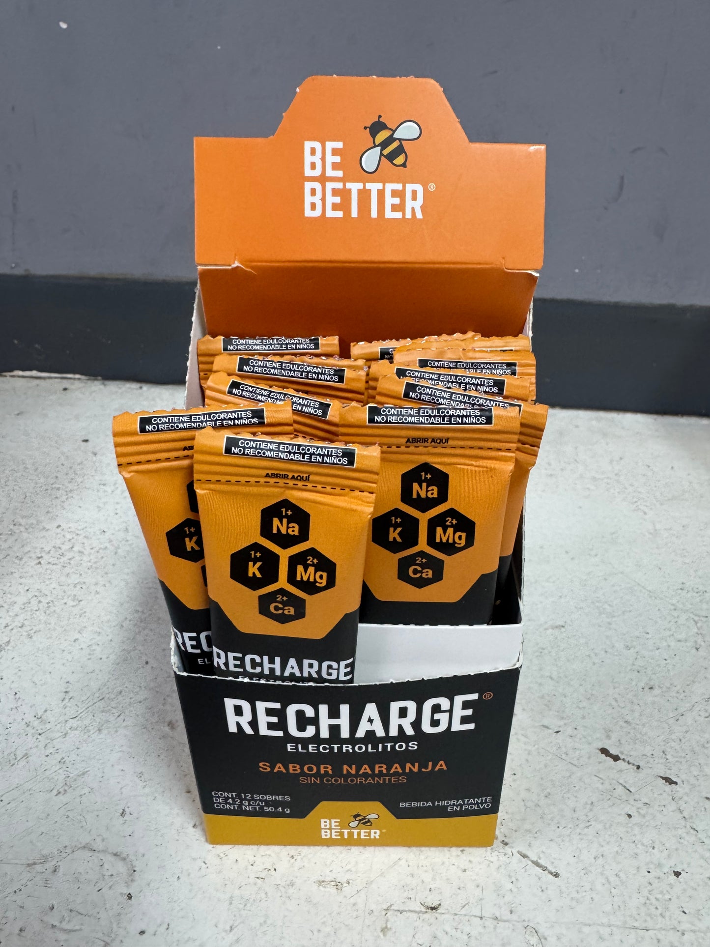 Stick Recharge Sabor Naranja