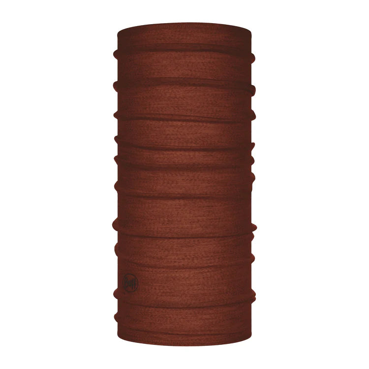 BUFF LIGTHWEIGHT MERINO WOOL SOLID SIENNA