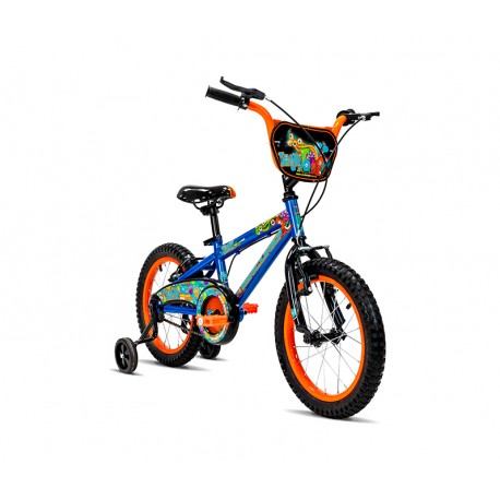 BICICLETA MERCURIO TROYA 16 COLOR AZUL 1V ACERO