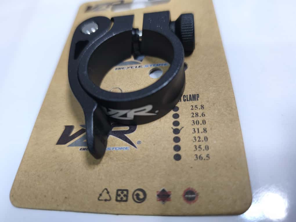 Abrazadera de asiento vazher 31.8