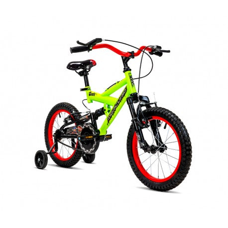 BICICLETA MERCURIO DS ZTX 16 COLOR VERDE 1V ACERO